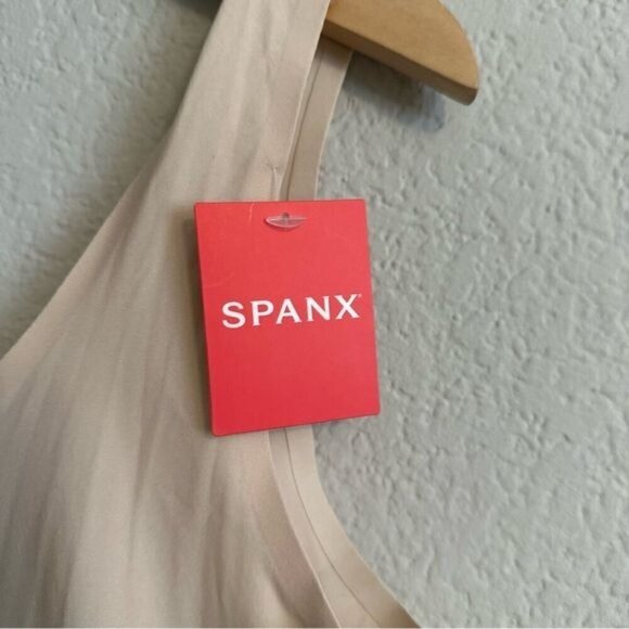 Spanx SPANXshape Invisible Tank Brief Bodysuit Tan Size 2X - Picture 6 of 9
